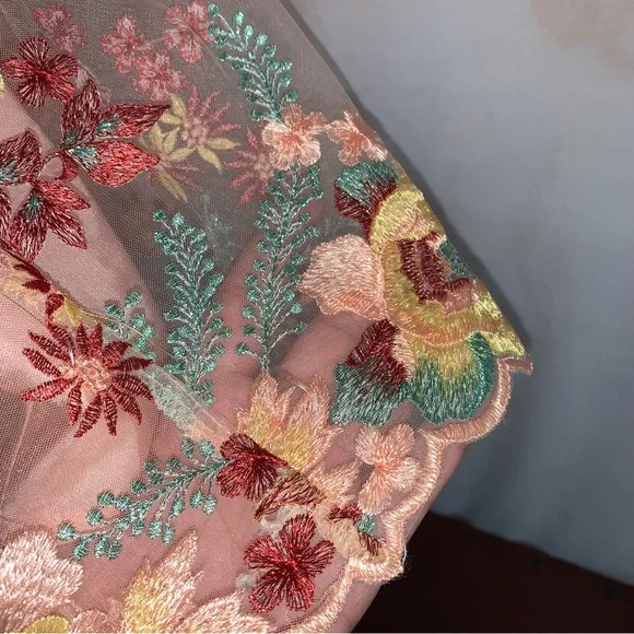 Gianni Bini Laura Floral off the shoulder Dress A25004 - Picture 5 of 14